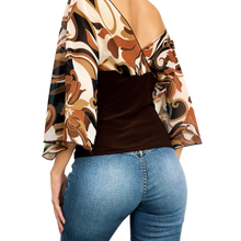 Load image into Gallery viewer, 90s Sheer Flowy Top
