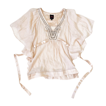 Load image into Gallery viewer, Bebe Alabaster Linen Top
