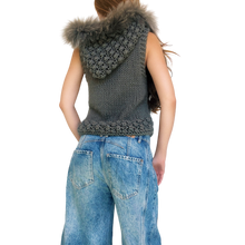 Load image into Gallery viewer, Furry Chunky Knit Vest
