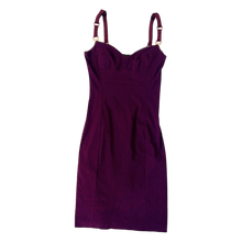Load image into Gallery viewer, Vintage Plum Corset Dress
