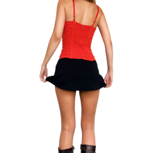 Load image into Gallery viewer, Marciano Vibrant Red Corset Top
