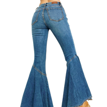 Load image into Gallery viewer, Super Flared Western Jeans
