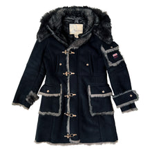 Load image into Gallery viewer, Pepe Jeans Furry Hooded Coat
