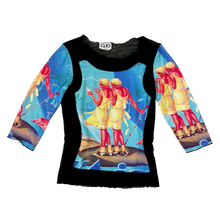 Load image into Gallery viewer, 90s Mesh Golfer Girls Top
