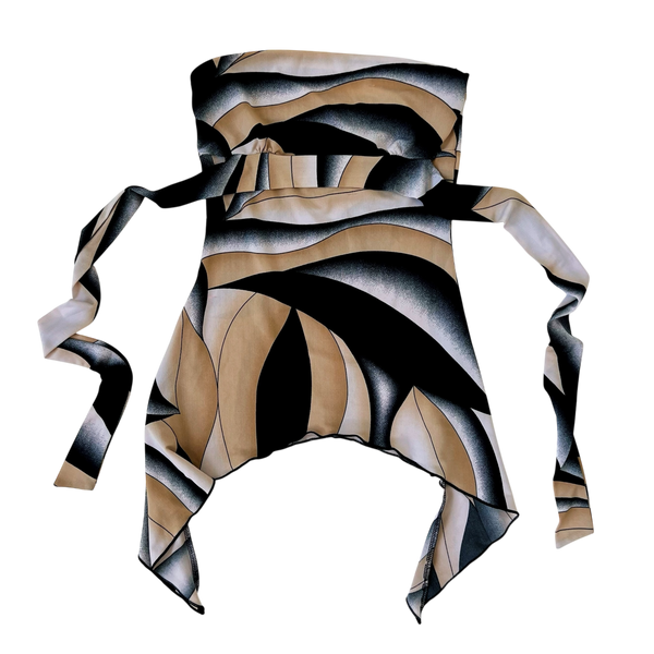 90s Abstract Tube Top