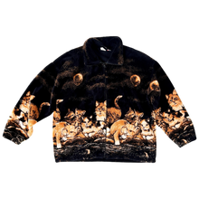 Load image into Gallery viewer, Rare Vintage Fleece Cat Jacket
