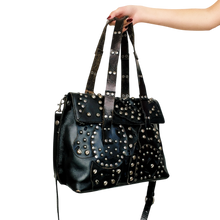Load image into Gallery viewer, Patricia Nash Studded Leather Bag
