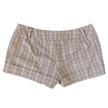 Load image into Gallery viewer, Vintage Beige Plaid Shorts
