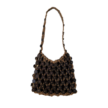 Load image into Gallery viewer, Boho Wooden Button Bag
