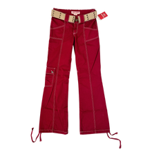 Load image into Gallery viewer, Guess Brick Red Cargo Pants
