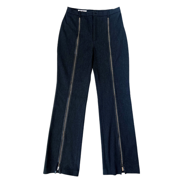 French Vintage Zip Up Trousers