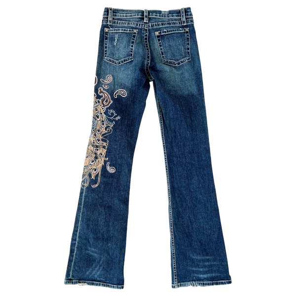 Early 2000s Embroidered Jeans