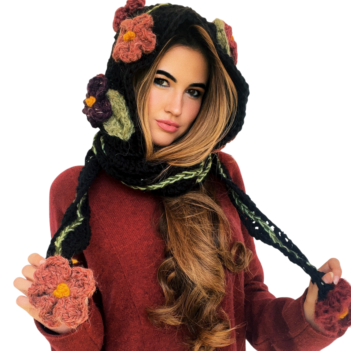 Forest Fairy Crochet Scoodie