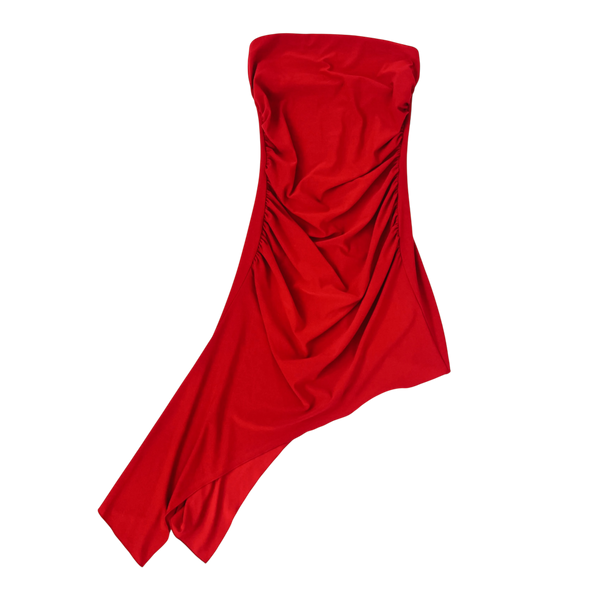 Early 2000s Strapless Party Dress