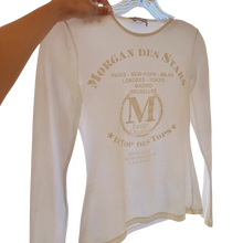 Load image into Gallery viewer, Morgan De Toi White Mesh Top
