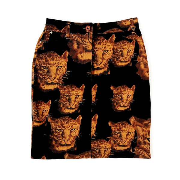 Vintage Leopard Skirt