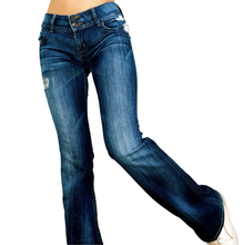 Load image into Gallery viewer, Distressed Hudson Flare Jeans
