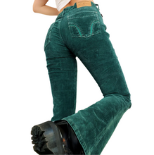 Load image into Gallery viewer, Teal Corduroy Flare Pants
