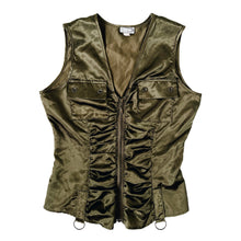Load image into Gallery viewer, 90s Satin Cargo Vest Top
