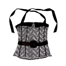 Load image into Gallery viewer, Silk Belted Bebe Top
