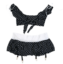 Load image into Gallery viewer, Polkadot Lingerie Set
