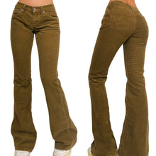 Load image into Gallery viewer, Juicy Couture Olive Green Corduroy Pants
