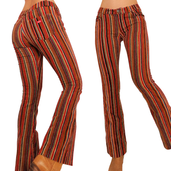 Miss Sixty Striped Corduroy Pants