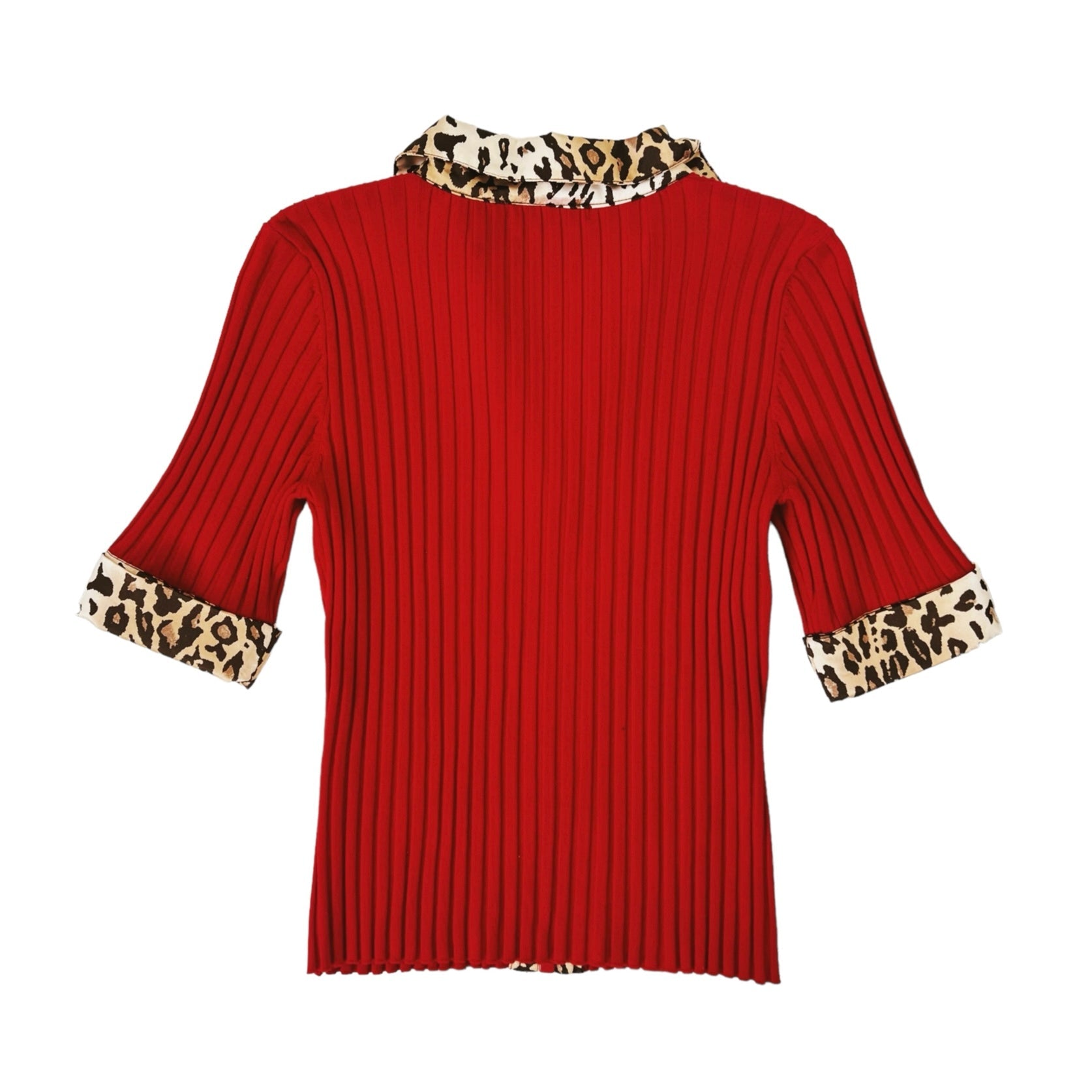 Cherry Red Leopard Top – ShopCarolannie