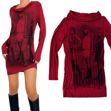 Load image into Gallery viewer, Italian Graphic Mini Dress
