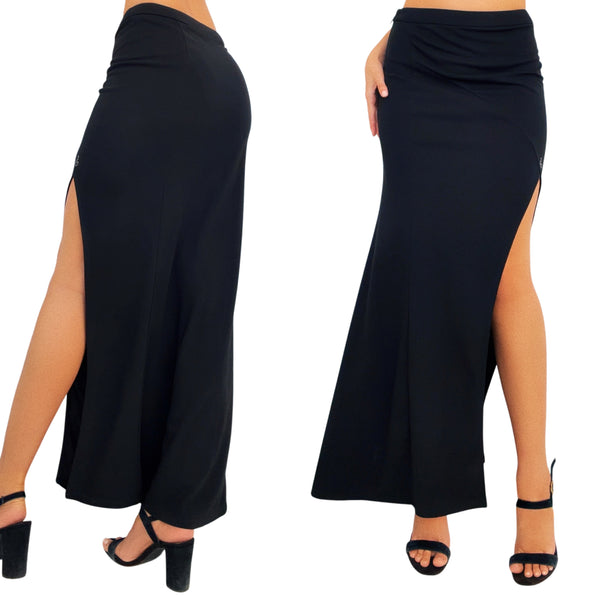 Miss Sixty Black Maxi Skirt