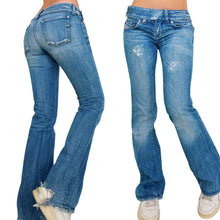 Load image into Gallery viewer, Diesel Distressed Ultra Low Rise Jeans
