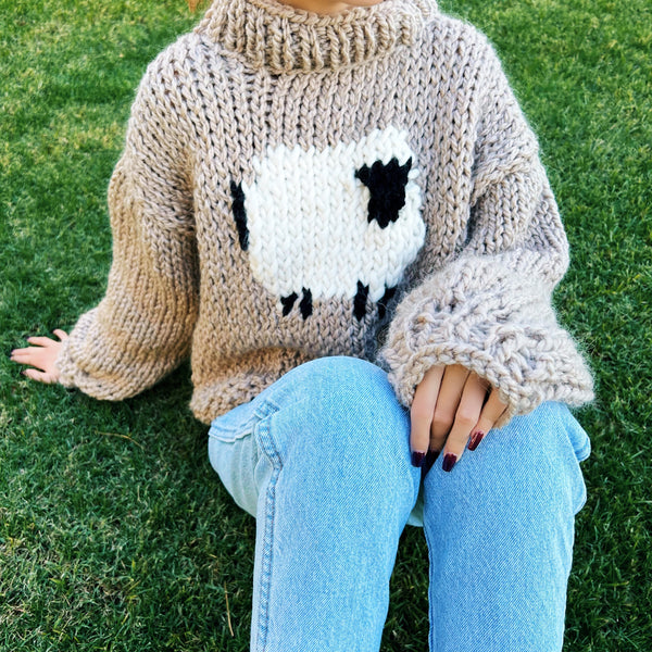 Cozy Sheep Sweater by Carolannie Crochet