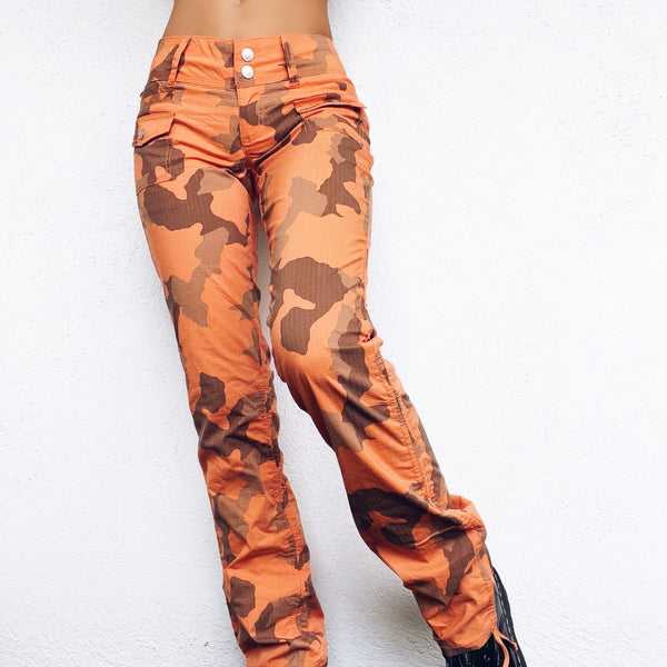 Orange Camo Pants