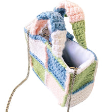 Load image into Gallery viewer, Chunky Patchwork Box Purse by Carolannie Crochet
