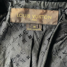 Load image into Gallery viewer, Black Louis Vuitton Riding Jacket
