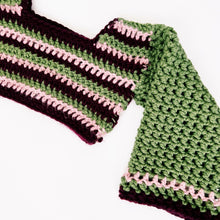 Load image into Gallery viewer, Berry Matcha Sweater by Carolannie Crochet
