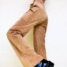 Load image into Gallery viewer, Genuine Suede Cargo Pants
