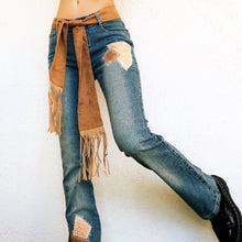 Load image into Gallery viewer, Early 2000s Patchwork Jeans
