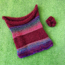 Load image into Gallery viewer, Gemstone Top &amp; Scrunchie Set by Carolannie Crochet
