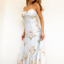 Load image into Gallery viewer, Silk Floral Maxi Dress

