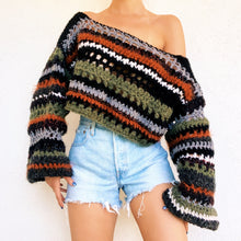 Load image into Gallery viewer, Sexy Slouch Sweater by Carolannie Crochet
