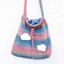 Load image into Gallery viewer, Cloudy Sunset Crossbody Bag by Carolannie Crochet
