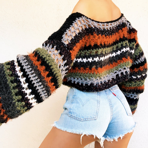 Sexy Slouch Sweater by Carolannie Crochet