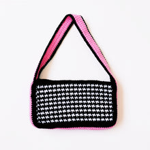 Load image into Gallery viewer, Pink Playmate Shoulder Bag by Carolannie Crochet
