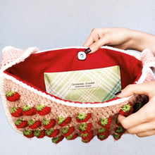 Load image into Gallery viewer, Strawberry Shortcake Shoulder Bag by Carolannie Crochet
