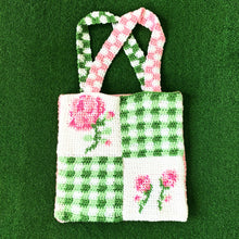 Load image into Gallery viewer, Rose Garden Tote Bag by Carolannie Crochet
